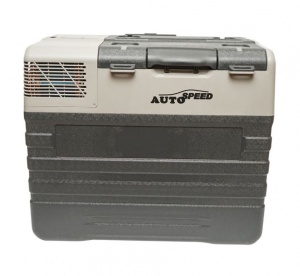 Frigider auto cu compresor si roti tip troler 52L 12-24-220V 60W - Img 8