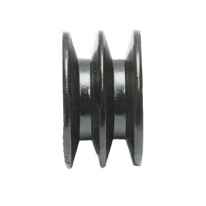 Fulie 2 caneluri 58x32mm pentru ax cu pana 19mm - Img 2