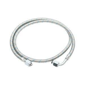Furtun hidraulic 1300mm (1260mm), grosime 10mm pentru troliu Tractor Forestier - Img 2