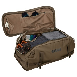 Geanta voiaj duffel, Thule, Chasm, 90L, Deep khaki - Img 6
