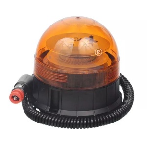 Girofar LED cu efect de rotatie sau stroboscopic si suport magnetic