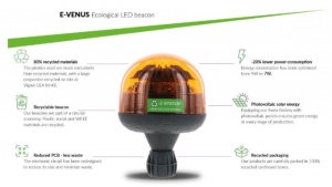 Girofar LED ecologic cu efect dublu flash VIGNAL - Img 2