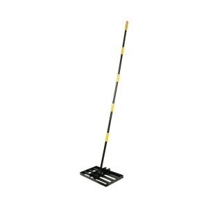 Grebla nivelare gazon metalica 45x25cm, maner extensibil 192cm Breckner Germany