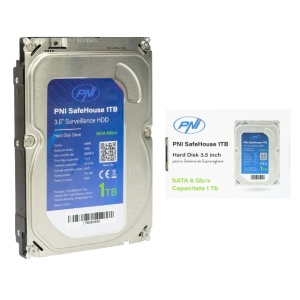 Hard Disk intern PNI SafeHouse 1TB, 3.5'' HDD, CCTV, 64MB, SATA III, 7200 RPM pentru sisteme de supraveghere - Img 3