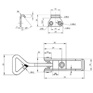 Inchizator oblon INOX - Img 3