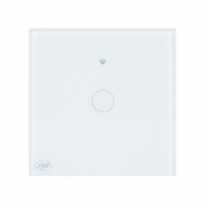 Intrerupator inteligent cu touch PNI SafeHome PT101L WiFi, 10A
