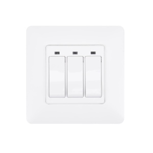 Intrerupator inteligent triplu PNI SmartHome WS323 pentru control lumini prin internet compatibil cu APP TuyaSmart - Img 2