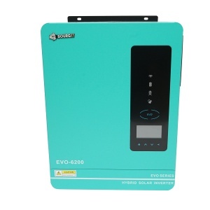Invertor solar hibrid 6.2kW, 48V, MPPT 120A, monofazic, ON/OFF-GRID, EVO-6200 Bourget