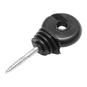 Izolator compact negru fi 5.6mm 87x37mm gard electric Breckner Germany - Img 3