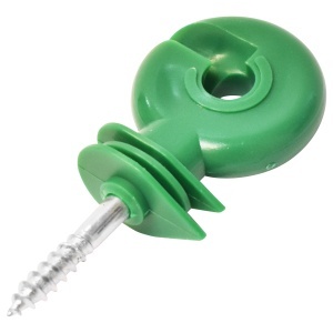 Izolator inelar compact verde fi 5.3mm 80x35mm gard electric Breckner Germany - Img 2