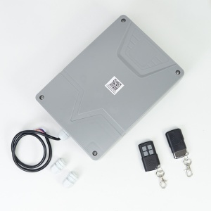 Kit automatizare porti batante PNI MAB500S cu 2 motoare, telecomenzi si panou de control, greutate porti max. 500 Kg, cu limitator de cursa - Img 3
