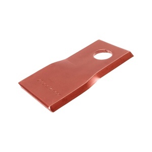 Lama torsionata, sens de rotatie dreapta pentru cositoare rotativa 112x47x4mm 19mm Breckner Germany - Img 2
