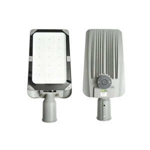 Lampa iluminat stradal LED 150W, 100-277V, 6500K, 25500lm cu prindere pe stalp 500x210x70mm IP66 Breckner Germany
