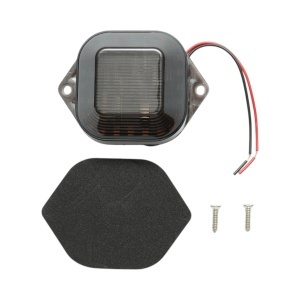 Lampa laterala LED patrata 24 SMD, 12-24V, galben, 60x60mm Breckner Germany - Img 2