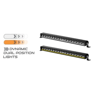 Lampa LED tip bara cu pozitie alba si galbena, 53.4cm, 12/24V, 7560Lm - Img 5