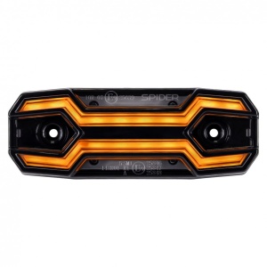 Lampa marcaj galbena LED X-SPIDER NEXO 12/24V - Img 3