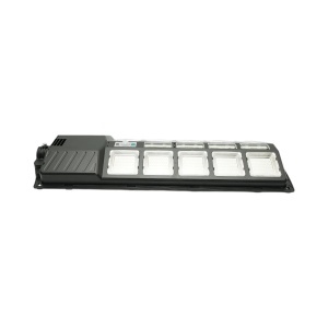 Lampa solara LED iluminat stradal 300W cu panou solar 15W, baterie LiFePO4 12000mAh, senzor miscare, telecomanda, prindere stalp IP67 Breckner Germany - Img 9