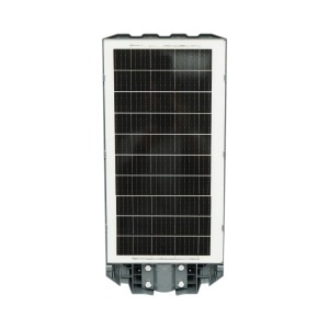 Lampa solara LED iluminat stradal 300W cu panou solar 20W, baterie LiFePO4 15000mAh, senzor miscare, telecomanda, prindere stalp IP65 Breckner Germany - Img 3