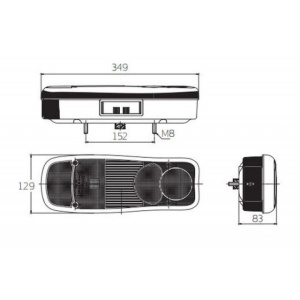 LAMPA STANGA CAMION - Img 3
