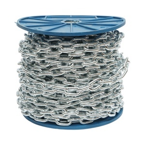 Lant electrogalvanizat 4.7x19x17mm DIN5685A 30m/rola tambur plastic