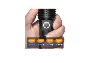 Lanterna aluminiu 1300 lm 4000mAh VERKE PREMIUM - Img 5