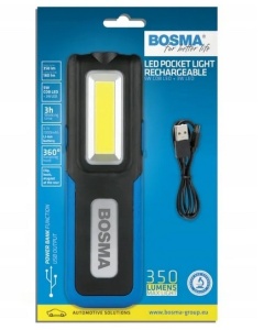 Lanterna de lucru COB LED 5W +3W