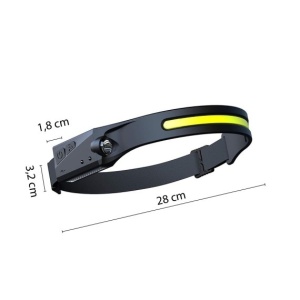 Lanterna frontala LED reincarcabila 2-in-1 cu senzor de miscare - Img 2