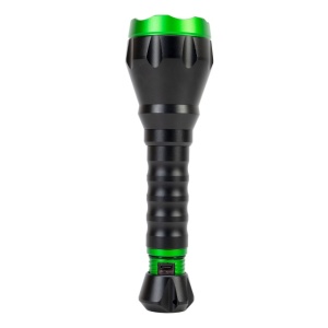 Lanterna PNI Adventure F750 Green Light din aluminiu, LED 10W, 500 lm, pana la 850 m, IP44, acumulator 4000mAh inclus, incarcare prin USB Type-C, lumina verde perfecta la vanatoare - Img 2