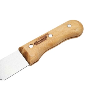Maceta din otel 450mm cu teaca textila si maner de lemn Hoteche - Img 3
