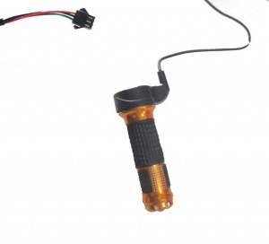 Maneta acceleratie bicicleta / scuter electric (set stanga-dreapta) - Img 2
