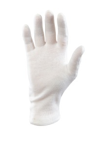 Manusi din bumbac, fara manseta, lungime 25 cm - Img 3