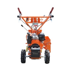 Masina de recoltat porumb pe 1 rand, motor diesel 9CP, 4 timpi, 438cc, autopropulsata, pornire electrica, 12 cutite - Img 5