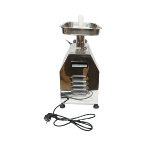 Masina de tocat carne electrica inox 2000W, 220V, capacitate 250 kg/h, adaptor carnati, 1 sita si 1 cutit incluse 410x240x450mm - Img 4