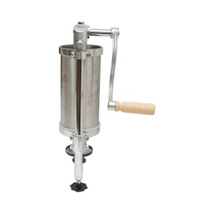 Masina de umplut carnati verticala inox 1.25kg, 4 palnii 15, 19, 22, 25mm incluse - Img 5