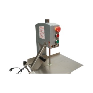 Masina electrica de taiat carne si oase 850W, 220V, viteza taiere 9.5 m/s, lama fierastrau 1200mm - Img 10