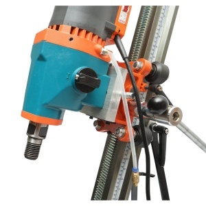 Masina profesionala de carotat beton cu stativ mobil 3600W, 220V, diametru maxim 305mm, 2 trepte viteza, sistem racire apa, gaurire umeda/uscata Breckner Germany - Img 8