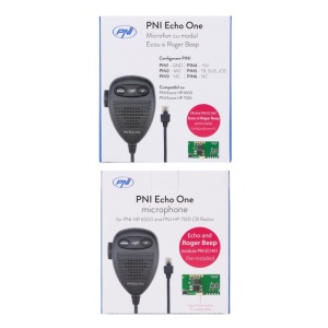 Microfon PNI Echo One pentru PNI HP 6500 si PNI HP 7120 cu modul de ecou ajustabil si roger beep programabil compatibil cu orice model de statie radio. - Img 6