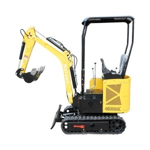 Mini excavator 1.2T pe senile cu semicabina, motor diesel 10CP, 499cc, adancime sapare 1750mm, 3 cupe incluse 270/390/560mm - Img 3