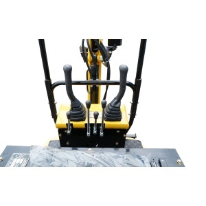 Mini excavator 1T pe senile cu semicabina, motor diesel 10CP, 499cc, adancime sapare 1600mm, 2 cupe incluse 390/960mm - Img 11