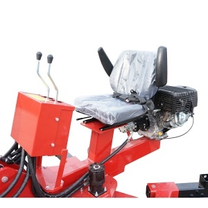 Mini excavator pentru ATV cu motor 15Cp, 420CC pe benzina remorcabil, rotire 360 grade - Img 9