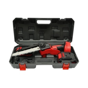 Mini fierastrau electric 500W cu 2 acumulatori 21V, 1.5Ah Li-ion, lama 8 inch (200mm), capacitate taiere 190mm, turatie 4600rpm Breckner Germany - Img 2