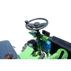 Mini incarcator frontal electric cu 3 roti, 2 motoare 2200W/1500W, baterie 48V/52Ah, capacitate ridicare 150kg, cupa 1000x550mm Breckner Germany - Img 10