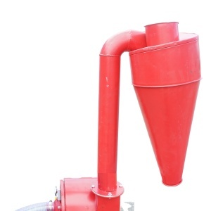 Moara cereale electrica cu aspiratie si ciclon 4.5kW, 380V, capacitate 600 kg/h, 3 site incluse THOR - Img 8