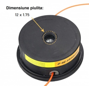 Mosor motocoasa cu fir (piulita 12 pas 1.75) - Img 4