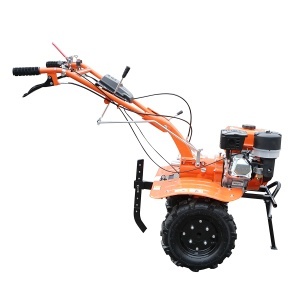 Motocultor 7.5CP cu freza 100cm, motor benzina 4 timpi 212cc OHV, viteze 2+1, transmisie pinioane, roti 4.00-8 Breckner Germany - Img 7