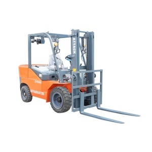 Motostivuitor 2 Tone duplex, lame 1.22m inaltime de ridicare 3m diesel Konig Traktoren - Img 5