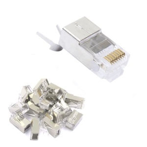 Mufa PNI RJ45 pentru cablu S/FTP Cat7 set cu 10 bucati - Img 7