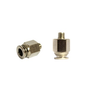 Mufa rapida dreapta metalica 6mm filet exterior M6