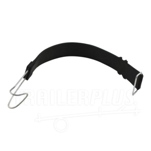 Novio – Chinga de ancorare cu rola pentru container, neagra, 45 mm, 610 mm, SBR