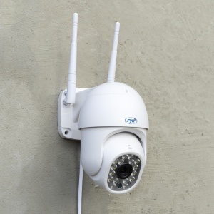 Pachet camera supraveghere video wireless PNI IP440 si panou solar fotovoltaic PNI PSF6020A - Img 5